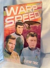 Image of Star Trek Warp Speed 15.5" Large Tin Sign Vandor Sealed in Plastic $10.99