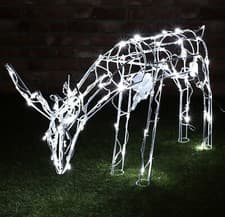 Image of Christmas Concepts® 79cm Light Up Reindeer with White LED Lights (Doe) (RL83095)