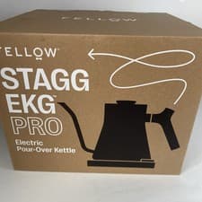 Image of Fellow Stagg EKG Pro Electric Gooseneck Kettle Coffee Tea Matte Black UK HseAtic