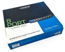 Image of Linksys LGS108P 8 Port with 4-Port PoE+ Business Gigabit Unmanaged Switch