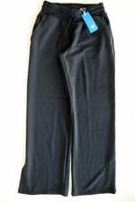 Image of ADIDAS ORIGINALS ADICOLOR OPEN HEM TERRY JOGGERS PANTS - BLACK H43929 - WOMEN S