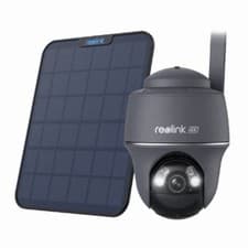 Image of Reolink 4K Battery WiFi Outdoor Security Camera Argus PT Ultra + 3W Solar Panel