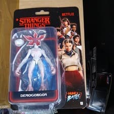 Image of Stranger Things Hunt and Battle Demogorgon Action Figure 11cm with 2 heads