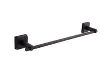 Image of Towel Rail Rack 18" – Single Bar, Wall Mounted – Bathroom/Kitchen – JASMINE