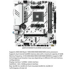Image of JGINYUE B350M PLUS ARGB Motherboard AMD Ryzen AM4 Socket DDR4