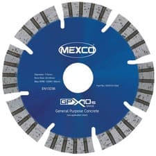 Image of MEXCO GPX1511522 GPX10-15 Concrete Diamond Blade 115 x 22mm