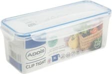 Image of Addis Clip Tight Food Storage Container 2 Litre Narrow Rectangle 2 litre