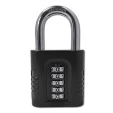 Image of L22861 - ABUS 158 Series Combination Open Shackle Padlock - 65mm 158/65 Visi