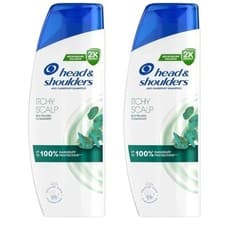 Image of 2 Pack Head & Shoulders Itchy Scalp Anti-Dandruff Shampoo 2/250ml  FREE SHIPPING
