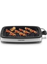 Image of Chefman Indoor Electric Grill 1500w, 38x23 Extra Large Grilling Table BBQ