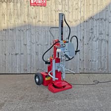 Image of Crytec 12 Tonne Vertical Electric 32A Log Splitter Hydraulic Splitting Ram 3KW
