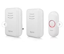 Image of UK Favourite Byron DBY-22314 150m Wireless Doorbell - Pack of 2. FAST DILVERY