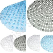 Image of PVC PEBBLE BATH MAT SHOWER MAT ANTI NON SLIP STRONG SUCTION QUALITY BATHTUB MAT