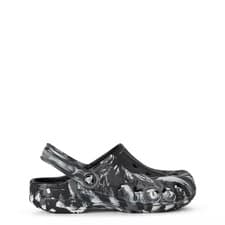 Image of Crocs Baya Marbled Clogs Unisex Black/White Size UK M 4 W 5 *REFSSS799