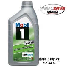Image of Mobil - Mobil 1 Engine Oil |1 Litre |ESP X3 |0W-40 |Fully Synthetic |High-Power