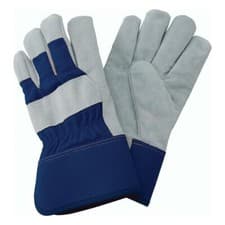 Image of Kent & Stowe Mens Fleece Lined Rigger Gardening Gloves Heavy Duty Tough Jobs