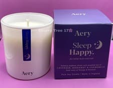 Image of Aery Sleep Happy Scented Candle Lavender Bergamot & Chamomile 155g New In Box