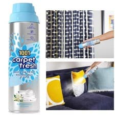 Image of 1001 Carpet Fresh Soft Jasmine & Linen Upholstery Rug Odour Remover Spray 300 ml
