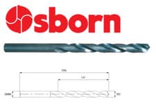Image of 2.85mm JOBBER DRILL BIT HSS EUROPA TOOL OSBORN DIN338 8208010285  P33