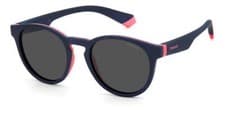Image of Polaroid Sunglasses PLD 8048/S BR0/M9 Blue / Pink Dark gray Child