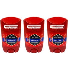 Image of Old Spice Captain Deodorant Stick for Men 50ml - 3 Pack