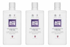 Image of 3 x AUTOGLYM HIGH PERFORMANCE TYRE GEL Shine 500ML