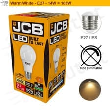 Image of LED GLS Bulb 6w=40w/8.2W=60W/15W=100 WATT BC B22 ES E27 Warm Cool White Daylight