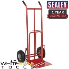Image of Sealey Sack Truck with Pneumatic Tyres & Folding 250kg Capacity Trolley
