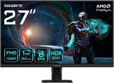 Image of Gigabyte GS27FA 27" Widescreen IPS Black Monitor 1920x1080/1ms/2xHDMI