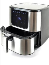 Image of Health Kick 5.5Ltr Digi-Touch Air Fryer (Family Size) - Stainless Steel