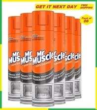 Image of Mr Muscle Oven Cleaner, 300ml (Pack of 6)