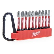 Image of Milwaukee 4932492939 Shockwave Impact Duty Screwdriver Bit set 10 Piece