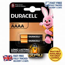 Image of DURACELL AAAA Batteries Super Alkaline 1.5v Mx2500 Lr61 LR8D425 Mn2500 Battery