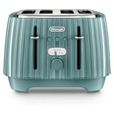 Image of Delonghi Ballerina 4 Slice Toaster Rapid Toasting 1800W With 5 Browning Levels
