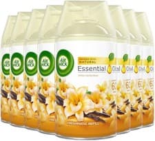 Image of Airwick Freshmatic Refills - White Vanilla Bean - 250ml Pack of 8