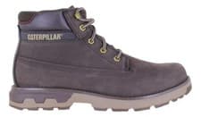 Image of Caterpillar Persue Mid Mens Brown Casual Lace Up Leather Ankle Boots