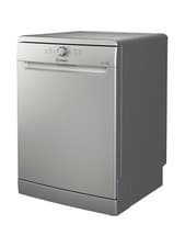 Image of Indesit D2FHK26S UK 60cm Full Size Free Standing Dishwasher, 13 places, 5 Progs