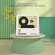 Image of White Cassette Player Portable Stereo Tape Retro Speake OU