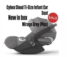 Image of Cybex Cloud T i-Size Infant Car Seat Mirage Grey (Plus)