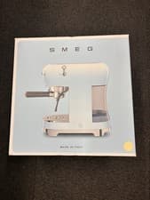 Image of Smeg ECF02BLUK Espresso Coffee Machine, Black