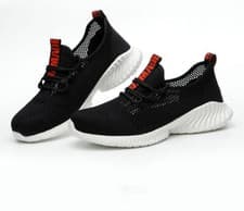 Image of Men Safety Shoes Trainers Ultra Lightweight Women On Steel Toe Cap Work Shoes