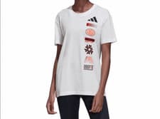 Image of Women's Adidas 'Graph Tee' Size M / UK Size 12-14