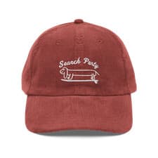 Image of Search Party Vintage Corduroy Cap Hat