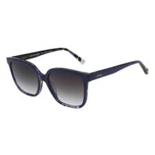 Image of Joules Sunglasses Women's Larkspur JS7093 169 Shiny Navy Gradient Tortoise/Gr...