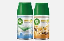 Image of Air Wick Freshmatic Refill Crisp Linen and Lilac & White Vanilla Bean 250ml