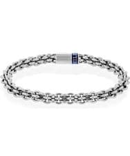 Image of TOMMY HILFIGER Mens Bracelet INTERWINED CIRCLES 2790521 Stainless Steel