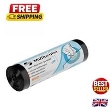 Image of Economical Pack of 50 30L Grey Bin Liners - Ideal for Light Waste Disposal