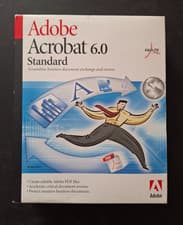 Image of Adobe Acrobat 6.0 Standard, With Key, Windows, Boxed, CD