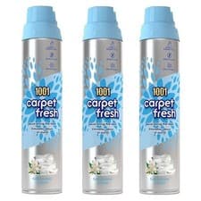 Image of 1001 CARPET FRESH 300ML SOFT JASMINE & LINEN 3 Pack S33422