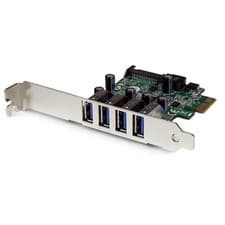 Image of StarTech.com 4 Port PCI Express PCIe SuperSpeed USB 3.0 Controller Card Adapter